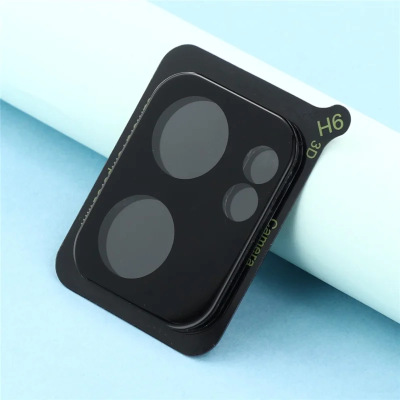 2 Peças para Protetor de Lente de Câmera Oppo Reno13 F 4G Filme de Lente com Impressão em Seda Borda Curva 3D