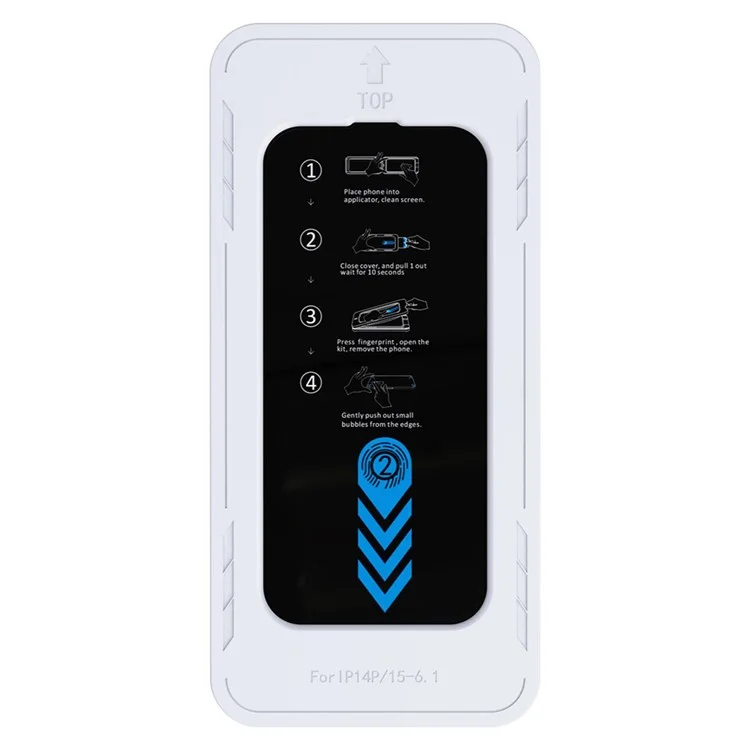 Bulk Purchasing AR HD Screen Protector for iPhone 16 / 15 High Aluminium-Silicon Glass 0.33mm Screen Film