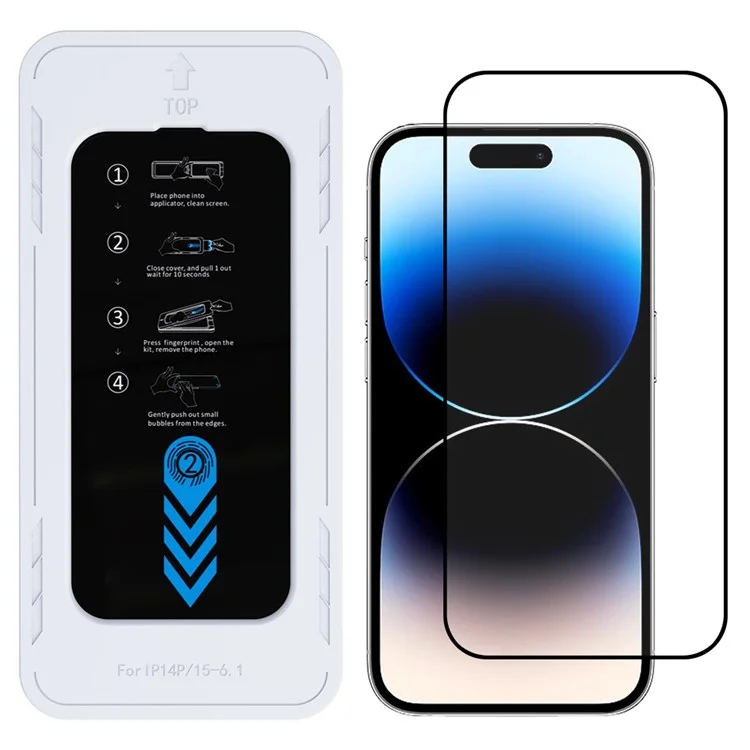 Bulk Purchasing AR HD Screen Protector for iPhone 14 Pro Max High Aluminium-Silicon Glass 0.33mm Screen Film