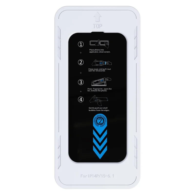 Bulk Purchasing AR HD Screen Protector for iPhone 14 Plus / 13 Pro Max High Aluminium-Silicon Glass 0.33mm Tempered Glass Screen Film