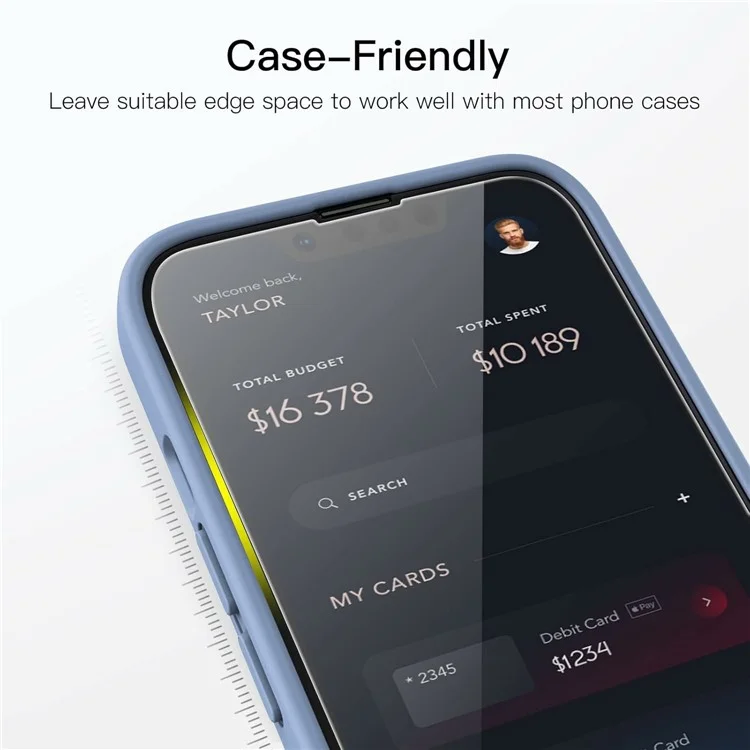 For iPhone 16e Clear Tempered Glass Screen Protector Anti-Explosion Film + Camera Lens Protector