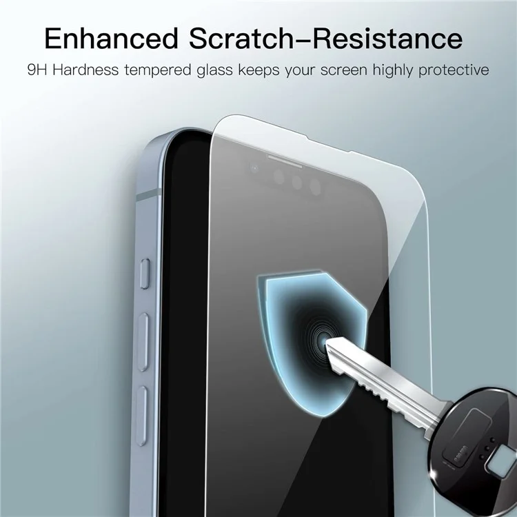 For iPhone 16e Clear Tempered Glass Screen Protector Anti-Explosion Film + Camera Lens Protector