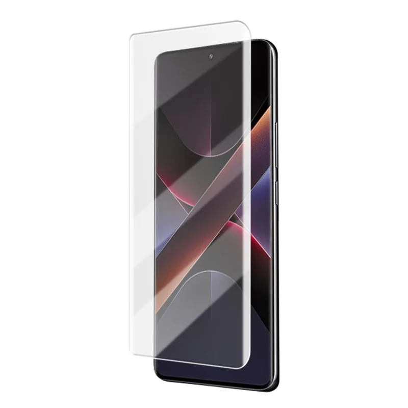 MOCOLO For Xiaomi Poco X7 5G Screen Protector Tempered Glass UV Liquid Film 3D Curved Full Coverage