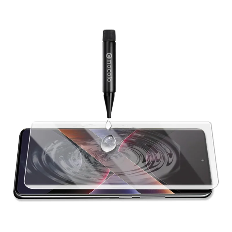 MOCOLO For Xiaomi Poco X7 5G Screen Protector Tempered Glass UV Liquid Film 3D Curved Full Coverage