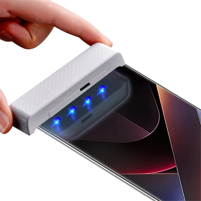 MOCOLO For Xiaomi Poco X7 5G Screen Protector Tempered Glass UV Liquid Film 3D Curved Full Coverage