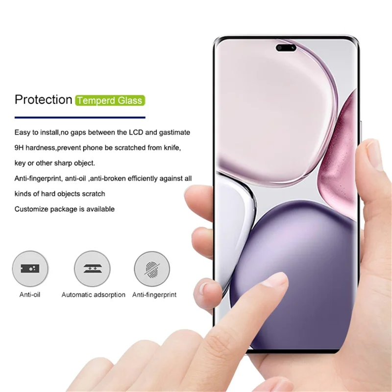 MOCOLO For Honor Magic7 Lite 5G / X9c 5G / X60 Pro 5G Screen Protector 3D Curved Tempered Glass Film