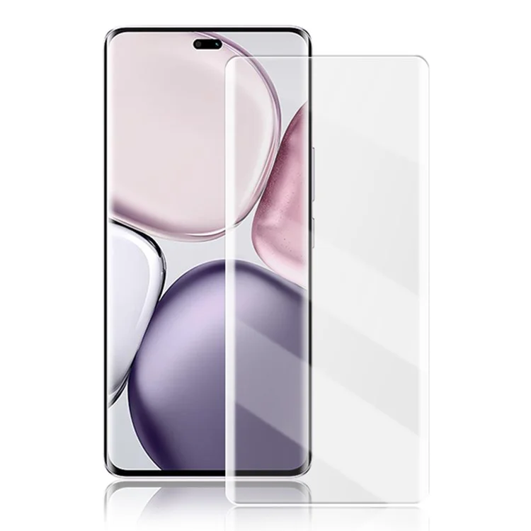 AMORUS For Honor X9c 5G Screen Protector UV Liquid Tempered Glass Film