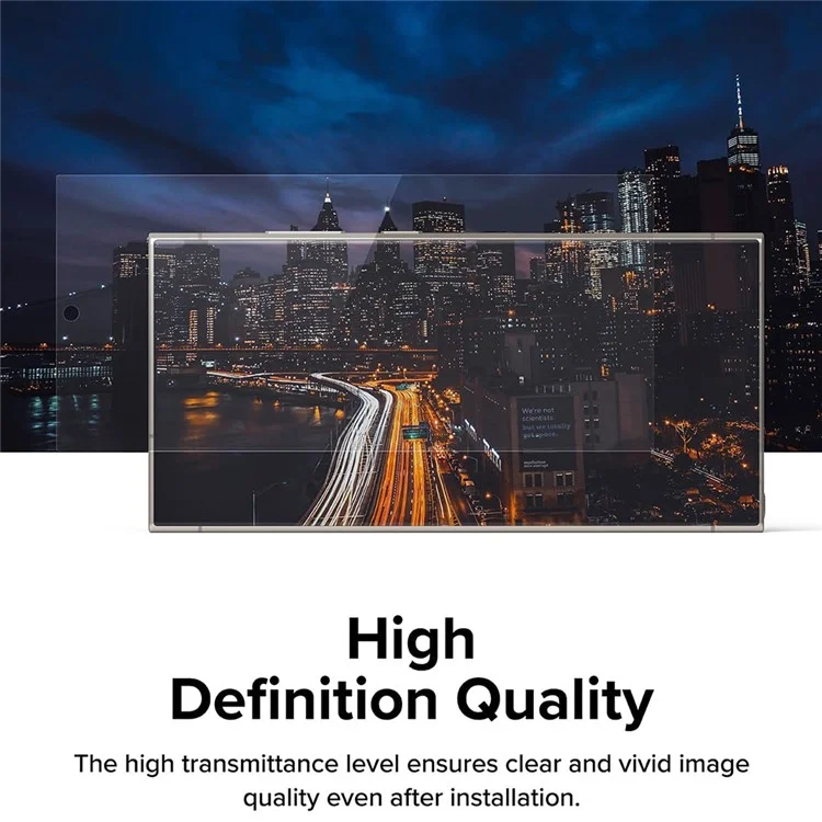 Für Samsung Galaxy S21 4G / 5G Panzerglas HD Klare Displayschutzfolie mit automatischem Staubentfernungswerkzeug