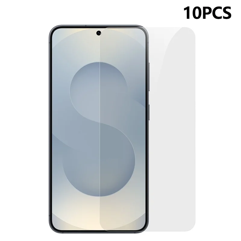 RURIHAI 10Pcs For Samsung Galaxy S25 Edge Screen Protector Ultra Clear AGC Glass Film (Fingerprint Unlock)