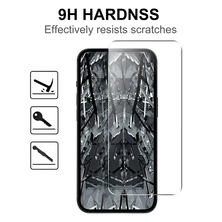 Защитное стекло для Samsung Galaxy S25 Edge с HD-покрытием, закаленное, 2.5D