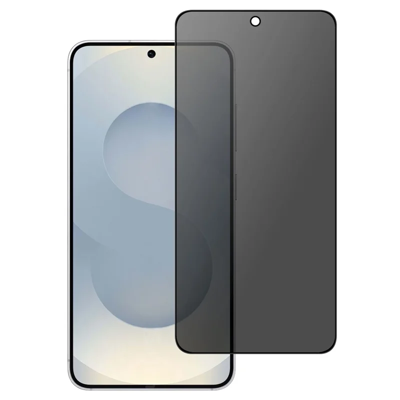 For Samsung Galaxy S25 Edge Tempered Glass Film 2.5D Arc Edge Anti-Spy (Fingerprint Unlock)