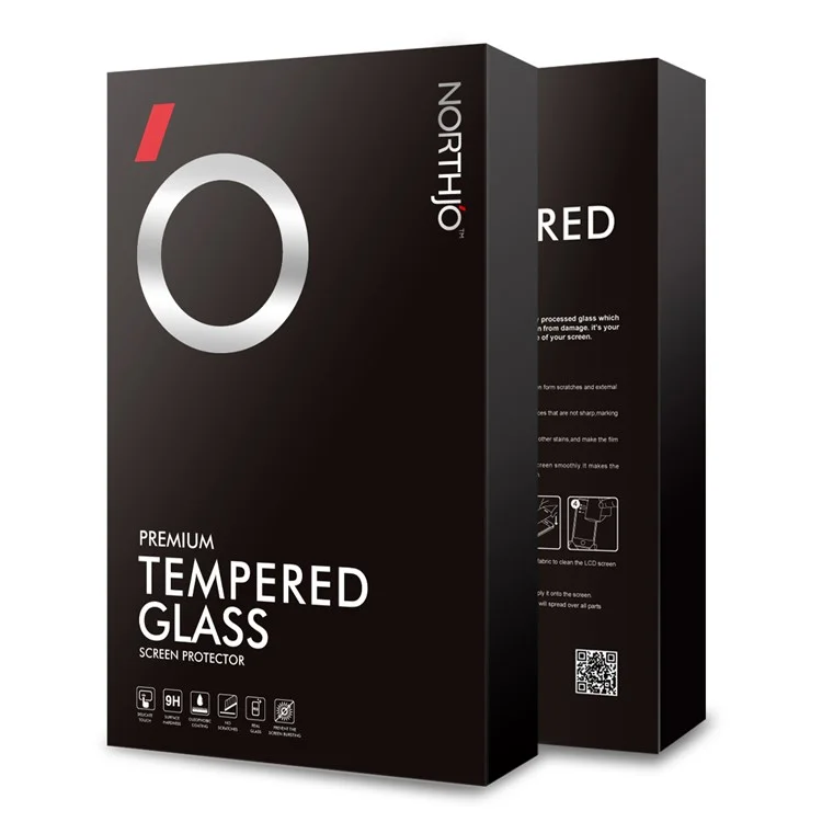 NORTHJO A+ For iPhone 16e Screen Protector Clarity 2.5D Tempered Glass Film