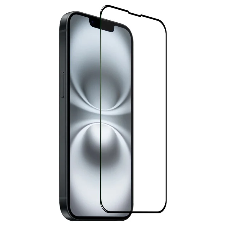 NORTHJO A+ For iPhone 16e Screen Protector High Aluminum-Silicon Film 0.3mm 2.5D - Black