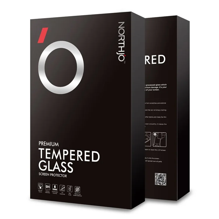 NORTHJO A+ For iPhone 16e HD Screen Protector 2.5D Arc 28 Degree Anti-Spy 0.3mm Tempered Glass Film