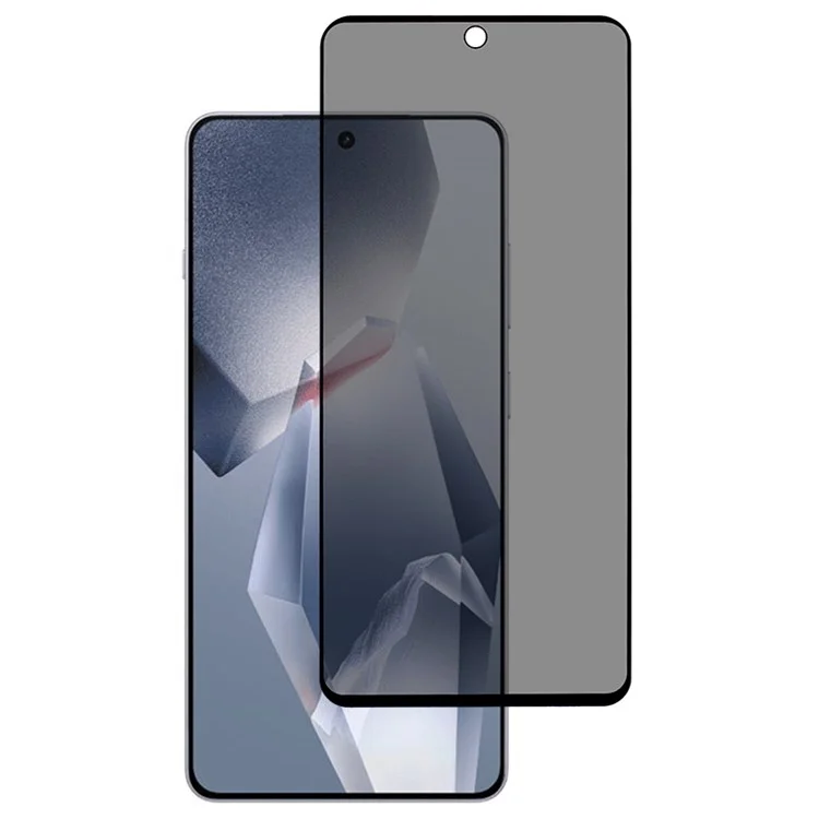 Screen Protector For OnePlus Ace 5 5G  /  Ace 5 Pro 5G  /  13R 5G Anti-Peep Full Covering Silk Printing Tempered Glass Film