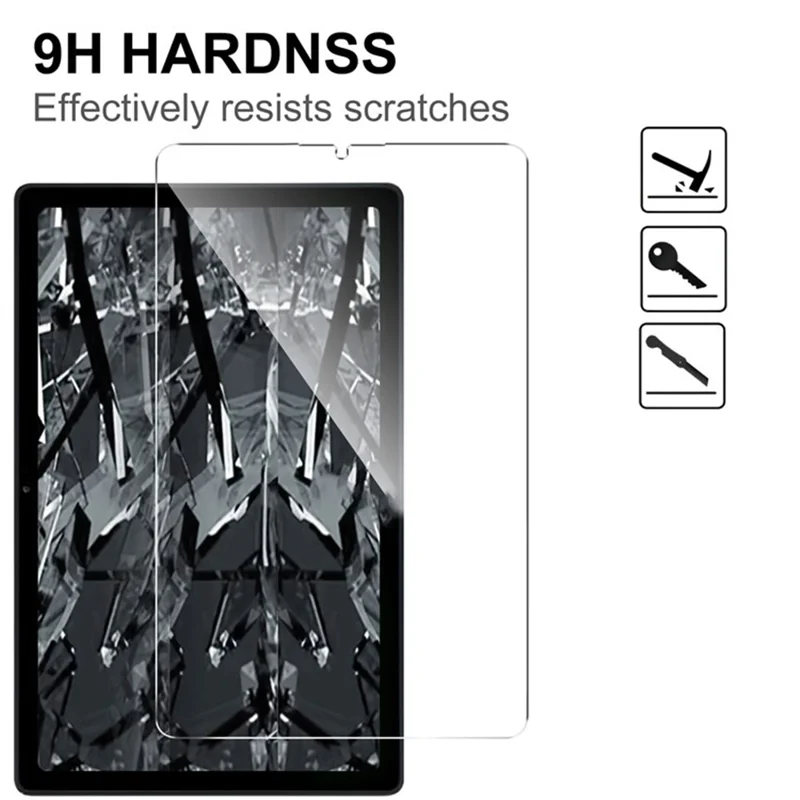 For Lenovo Legion Tab (2025) Tempered Glass Screen Protector 2.5D Straight Edge Full Screen Film Full Glue