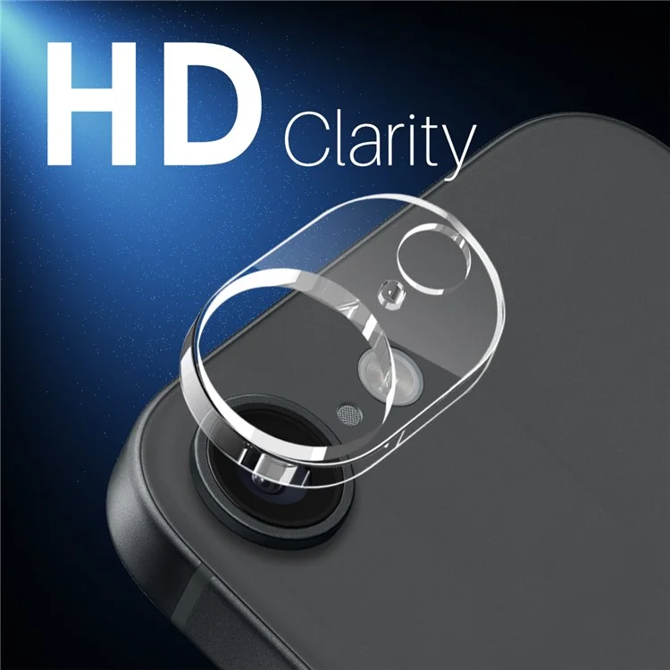 NORTHJO For iPhone 16e Camera Lens Protector Tempered Glass HD Clear 3D Full Coverage