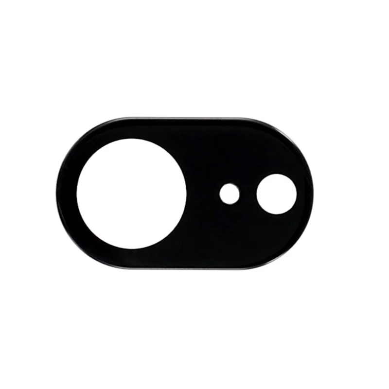 For iPhone 16e Tempered Glass Lens Protector Black Silk Printing Camera Lens Film