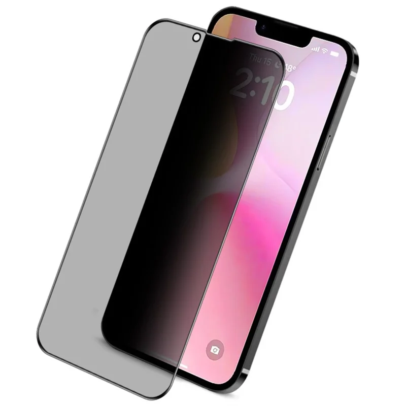 IMAK For iPhone 16e Anti Peep Tempered Glass Screen Protector Full Coverage