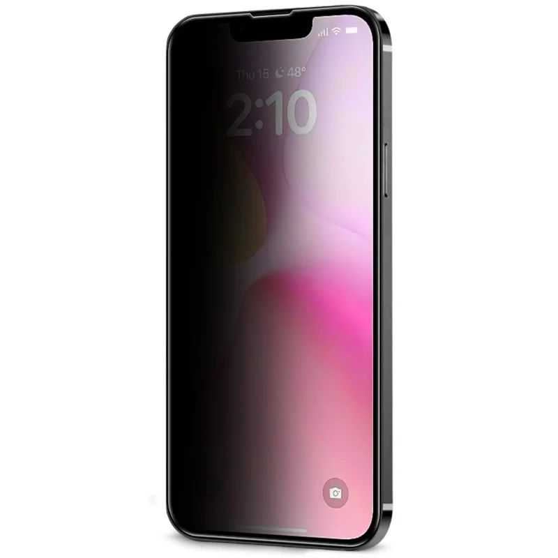 IMAK For iPhone 16e Anti Peep Tempered Glass Screen Protector Full Coverage