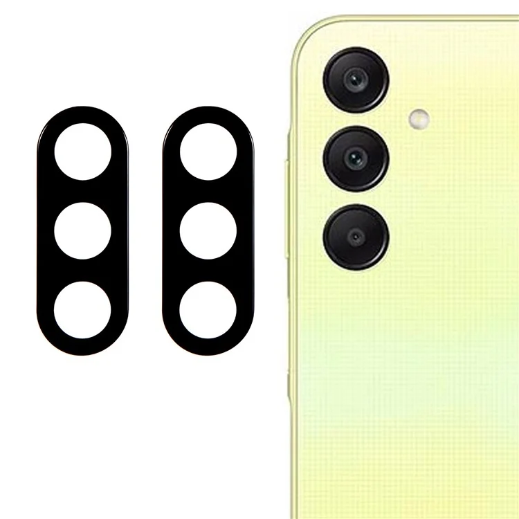 2Pcs For Samsung Galaxy A17 / A26 5G / A36 5G Camera Lens Protector Silk Printing Lens Film 3D Arc Edge