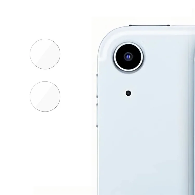 2Pcs For iPad Air (2020) Camera Lens Protector Straight Edge Tempered Glass Lens Film