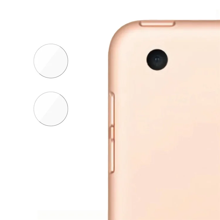 2Pcs For iPad Air 10.5 inch (2019) Camera Lens Protector Straight Edge Tempered Glass Lens Film