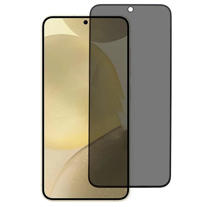 For Samsung Galaxy S25 Edge Anti-Spy Screen Protector 0.18mm Tempered Glass Film (Fingerprint Unlock Version)