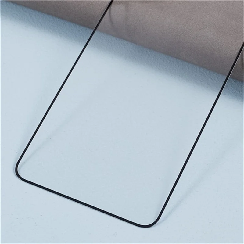 For Samsung Galaxy S25 Edge Screen Protector Silk Printing Tempered Glass 0.18mm Ultra-Thin Film (Support Fingerprint Unlock)
