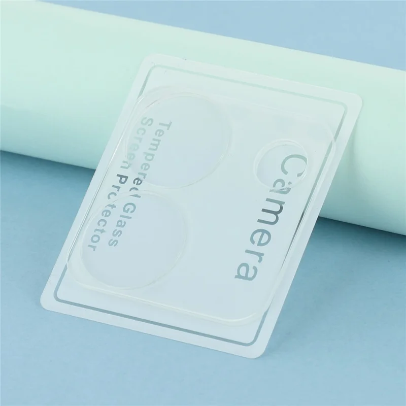 2Pcs For Xiaomi Poco M7 Pro 5G Camera Lens Protector 3D Arc Edge Anti-Scratch Tempered Glass Lens Film