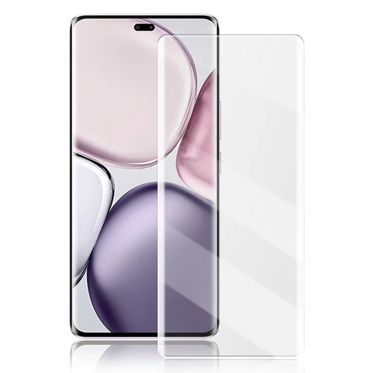 MOCOLO Für Honor Magic7 Lite 5G Displayschutz Gehärtetes Glas UV Liquid Film 3D Curved Vollflächiger Schutz