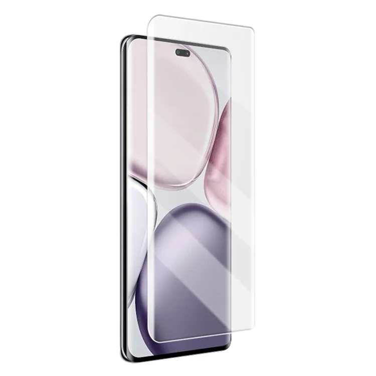MOCOLO Für Honor Magic7 Lite 5G Displayschutz Gehärtetes Glas UV Liquid Film 3D Curved Vollflächiger Schutz