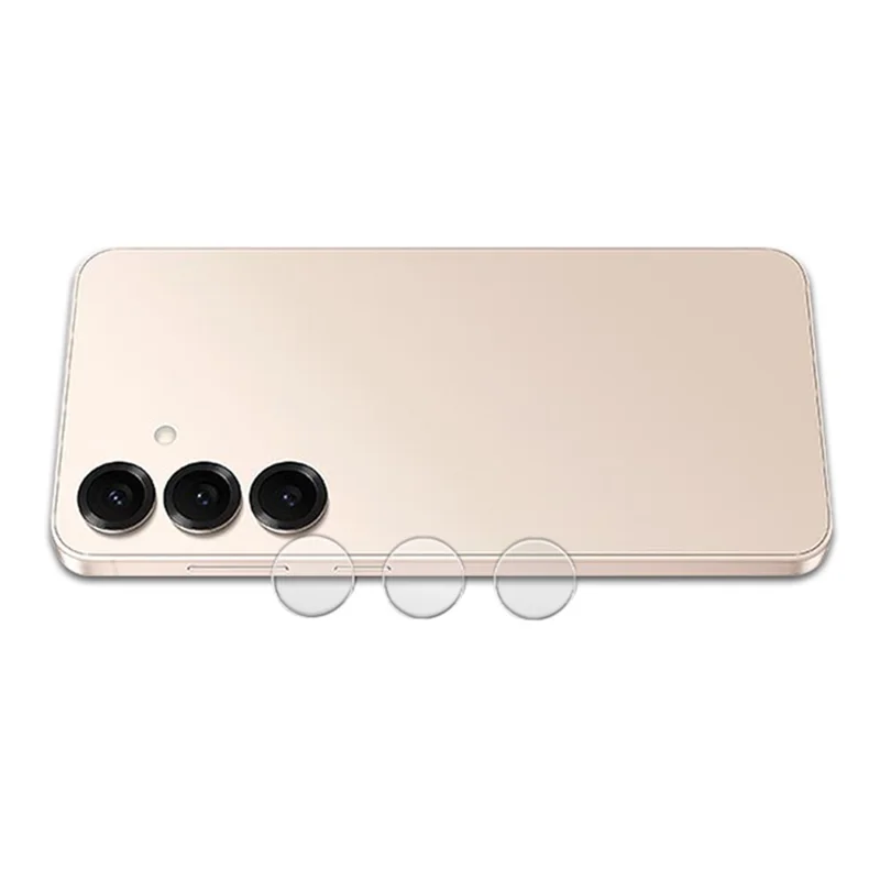 MOCOLO For Samsung Galaxy S25+ / S25 Tempered Glass Camera Lens Film Precision Cutouts Clear Lens Protector