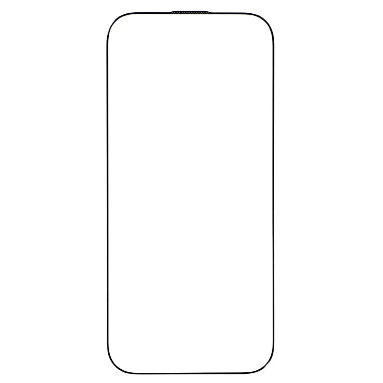 Per iPhone 16 Pro Max Pellicola Protettiva in Vetro Temperato 0,33mm Alto Vetro in Alluminio-Silicio Schermo Film Elettroplaccato Stampa in Seta