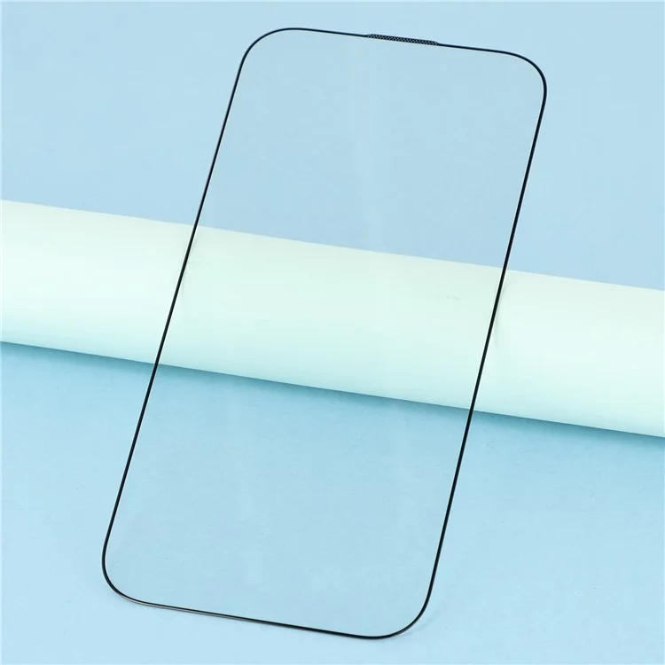 For iPhone 16 Tempered Glass Screen Protector 0.33mm High Aluminium-Silicon Glass Screen Film Electroplated Silk-Print
