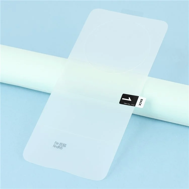 1 Set Hydrogel-Schutzfolie für Oppo Find N5 5G – Innen + Vorder- + Rückseite TPU Displayschutz