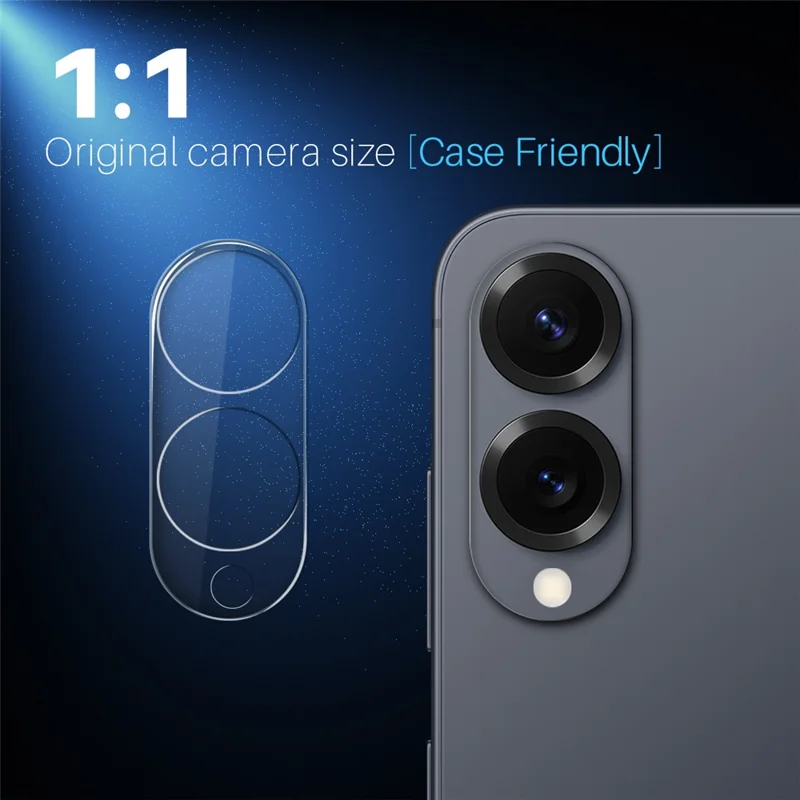 NORTHJO For Samsung Galaxy S25 Edge Camera Lens Protector Tempered Glass HD Clear 3D Full Coverage