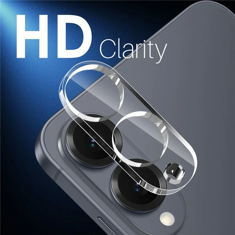 NORTHJO 2 Unidades Protector de Cristal Templado para Lente de Cámara Samsung Galaxy S25 Edge Transparente Cobertura Completa 3D Integrada
