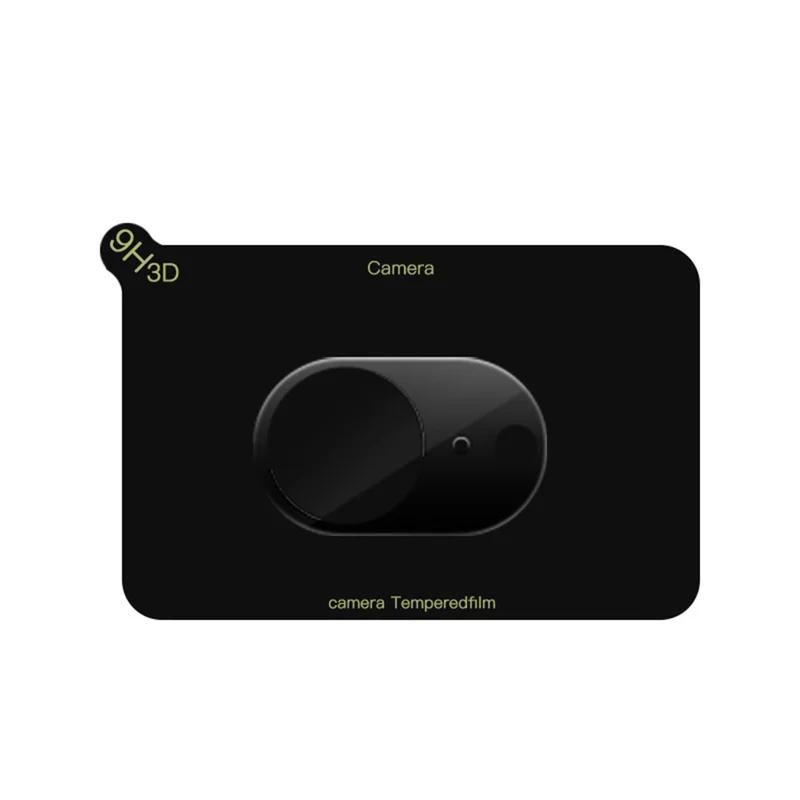 RURIHAI For iPhone 16e Camera Lens Protector 3D Silk Printing High Aluminum-Silicon Glass Lens Film
