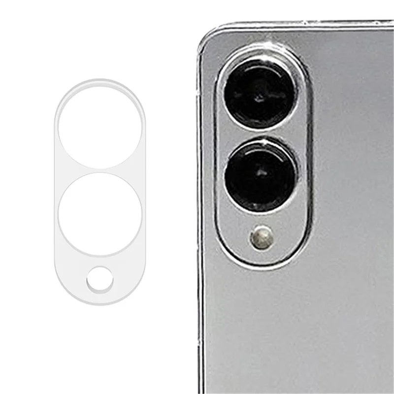 RURIHAI Pour Samsung Galaxy S25 Edge Protection d'objectif 3D Verre transparent haute aluminium-silicium Film de protection d'objectif