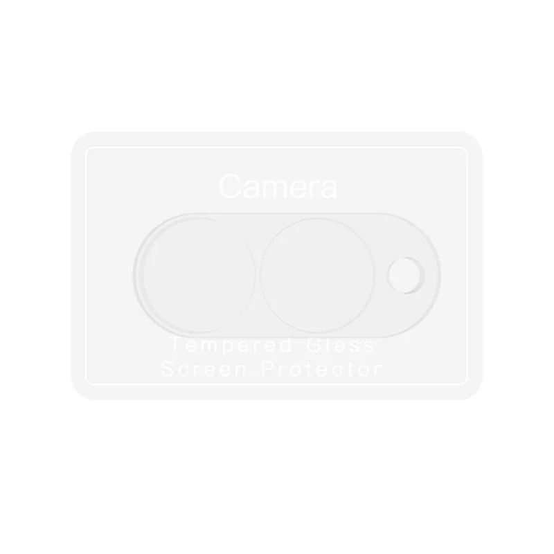 RURIHAI Pour Samsung Galaxy S25 Edge Protection d'objectif 3D Verre transparent haute aluminium-silicium Film de protection d'objectif