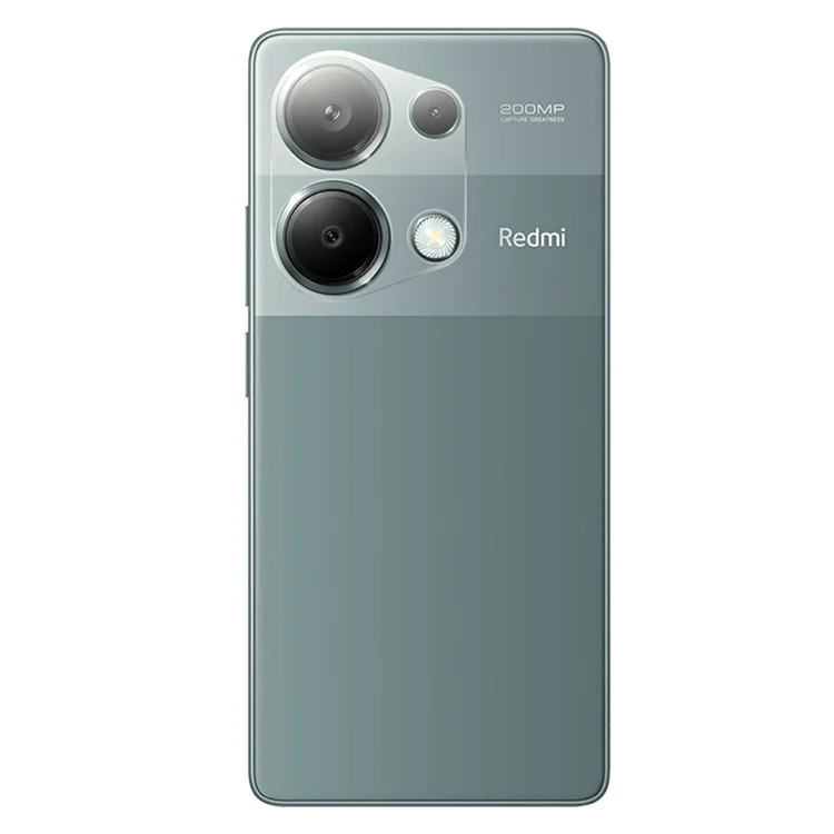 RURIHAI pour Xiaomi Redmi Note 13 Pro 4G Protection d'objectif Verre trempé 3D Transparent Haute qualité Aluminium-Silicium