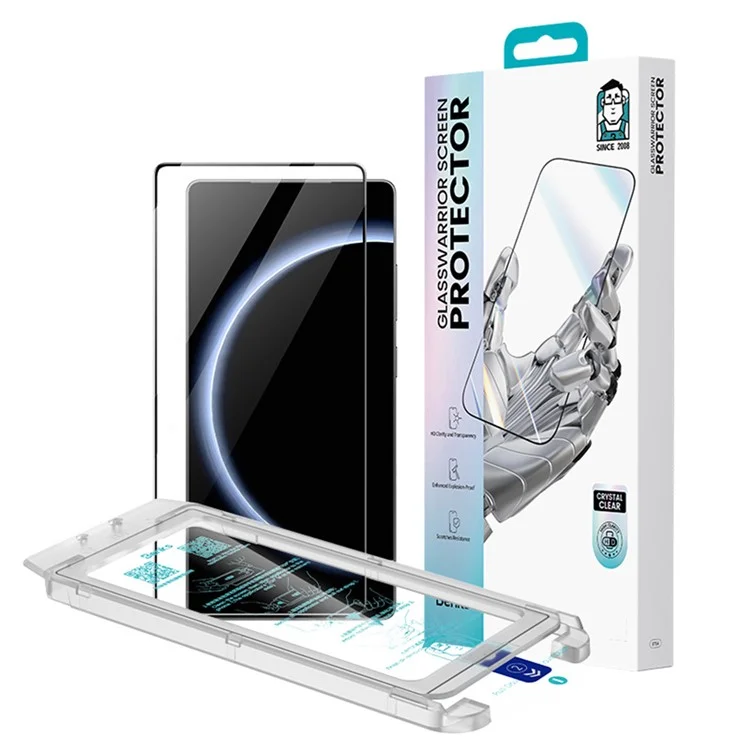 BENKS Für Samsung Galaxy S25 Ultra Displayschutz Corning Gorilla Glass Vollflächiger Kratzschutz HD-Folie