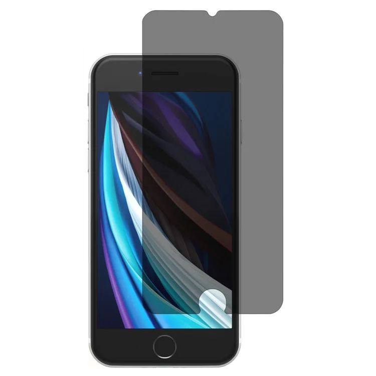 Anti Spy Screen Protector For iPhone SE (2022) / SE (2020) / 8 / 7 / 6 / 6s High Aluminium-Silicon Glass Film