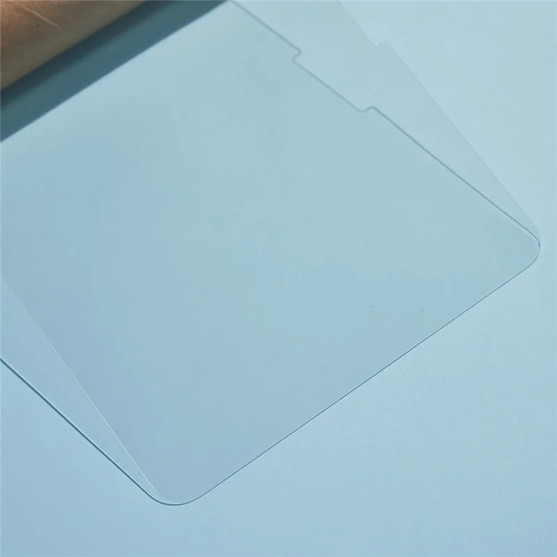 For iPad Pro 11 (2024) Screen Protector 0.3mm Arc Edge Electroplating Coating High Aluminium-Silicon Glass Tablet Film