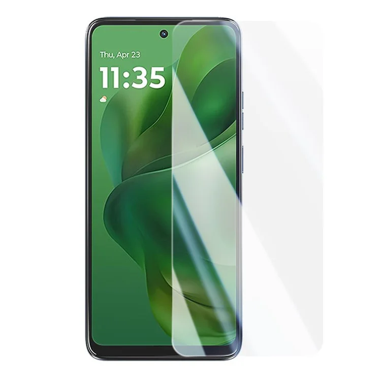 RURIHAI For Motorola Moto G Power (2025) Tempered Glass Screen Protector AR Electroplated Crystal Clear Screen Film