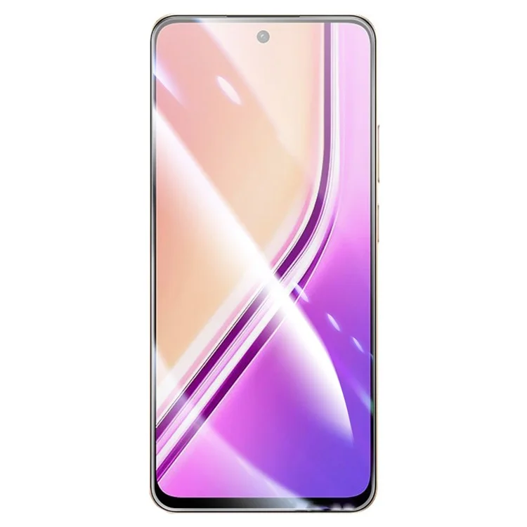 RURIHAI 10Pcs For Realme P3x 5G Tempered Glass Screen Protector AR Electroplated Crystal Clear Screen Film