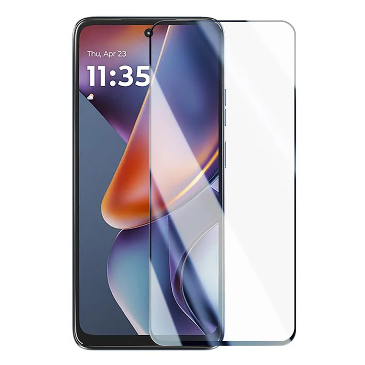 RURIHAI Für Motorola Moto G (2025) 5G Displayschutz Sekundäre Härtung Hochfestes Aluminium-Silizium-Glas Schutzfolie