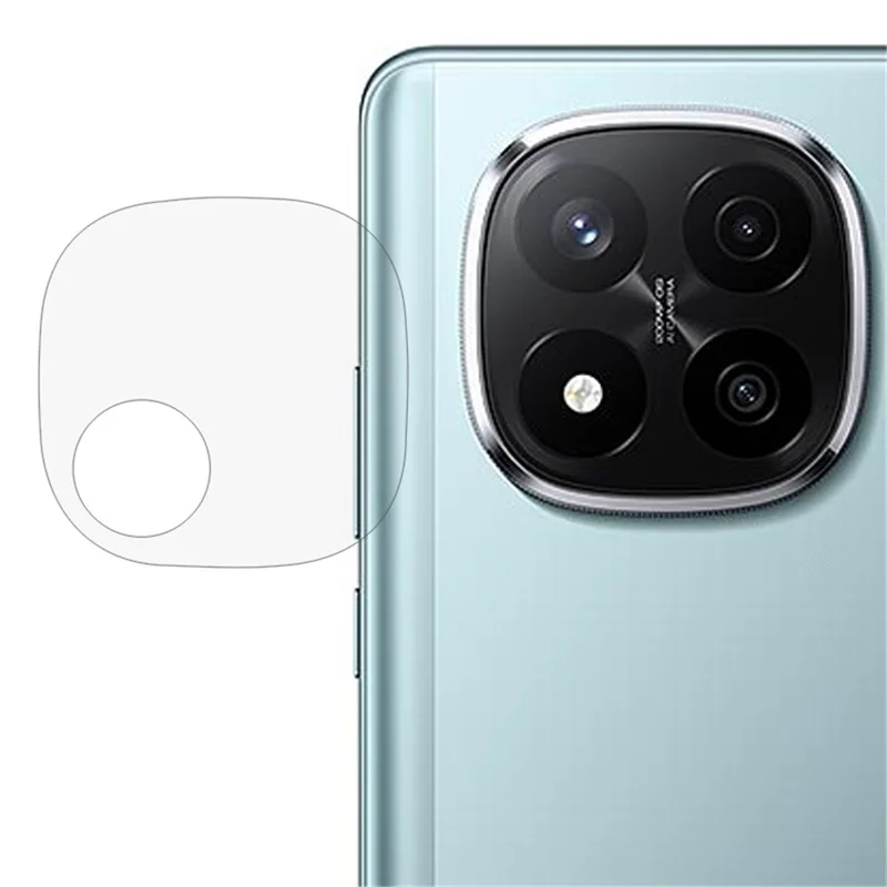 Per Xiaomi Redmi Note 14 Pro+ 5G Pellicola Protettiva per Obiettivi della Fotocamera in Vetro Temperato per Lenti Posteriori del Telefono