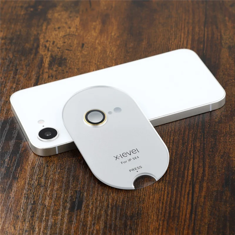 X-LEVEL AR Spotlight Series For iPhone 16e Camera Lens Protector Set HD Individual Lens Film - Gold